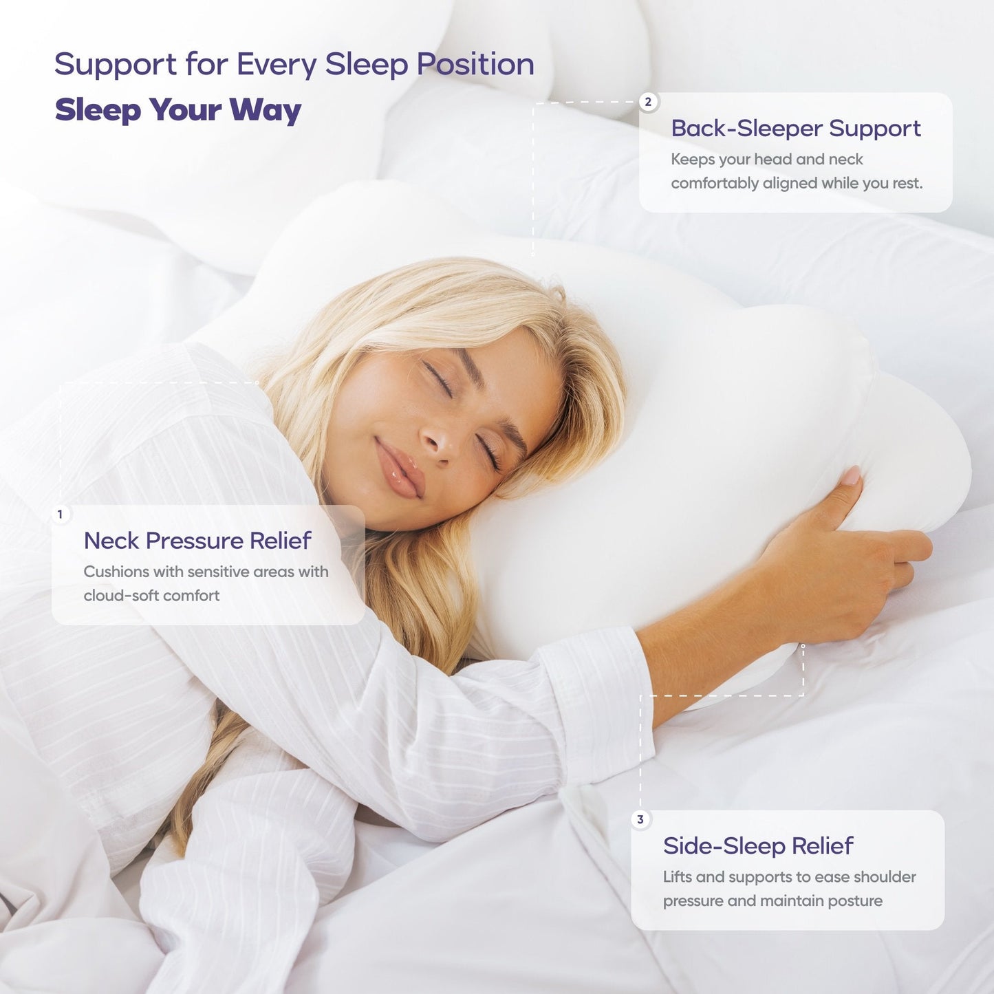 CloudLy.™ Pillow